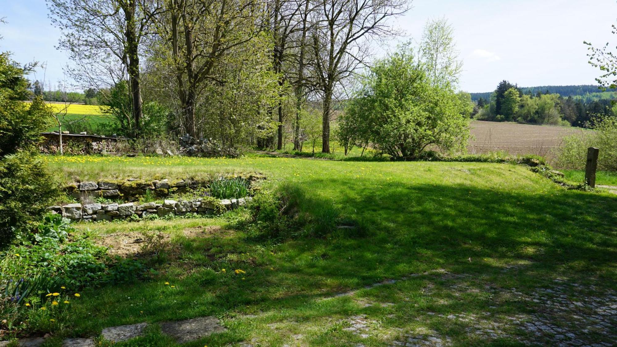 Ferienwohnung Im Bauernhaus Im Fichtelgebirge Gefrees Exterior foto